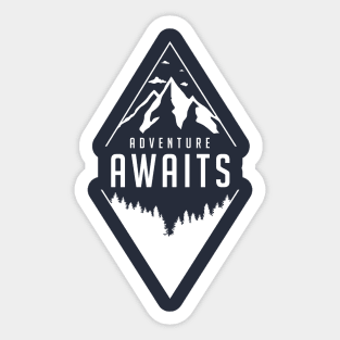 Adventure Awaits Sticker